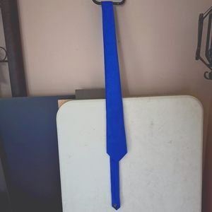 DiBanGu Shimmery Blue Tie